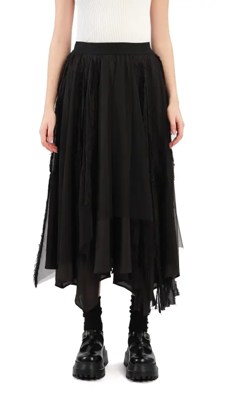 Asymmetric Layer Skirt online