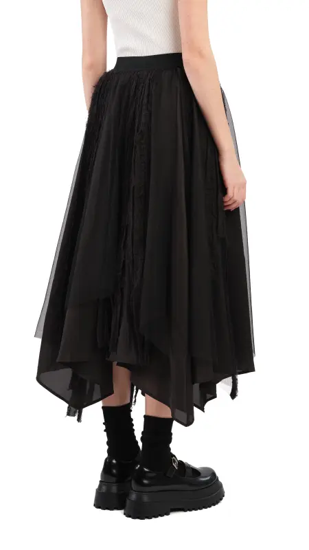 Asymmetric Layer Skirt online