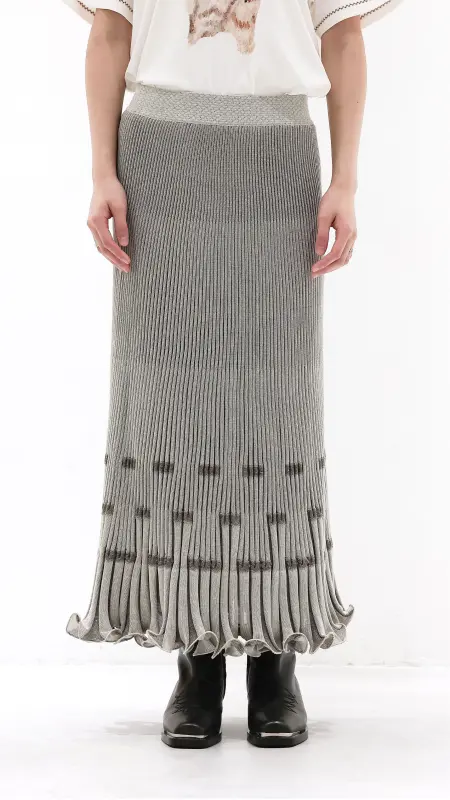 Fish Tail Knit Skirt online