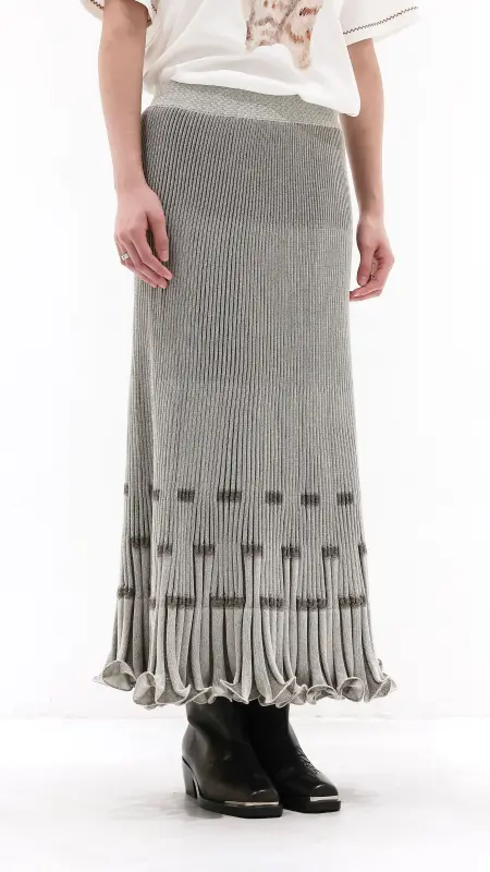 Fish Tail Knit Skirt online