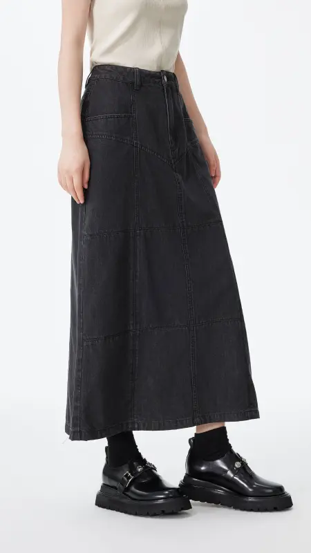 Western Denim Pencil Skirt online